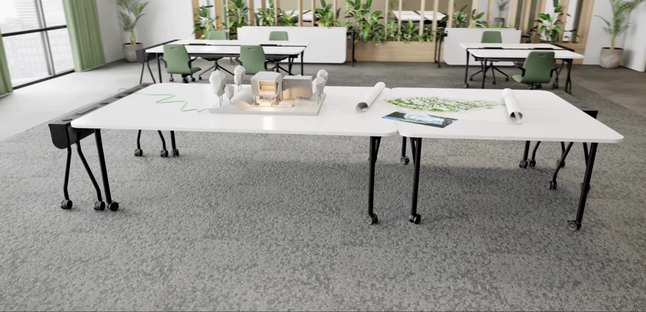 Folding Surfaces without electrification | HOWE Moving Design