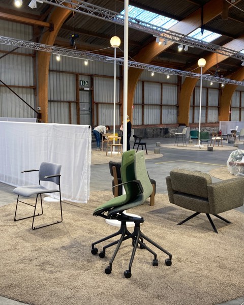 HOWE chairs at Please Have A Seat exhibition