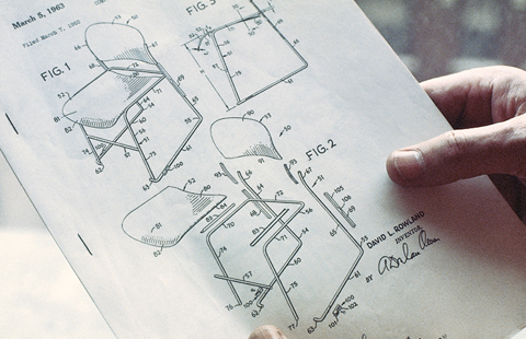 An original 40/4 design drawing/sketch