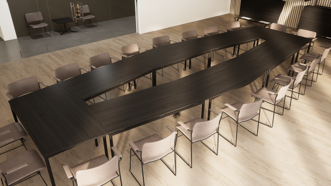 An image of Simpla table and 40/4 chairs