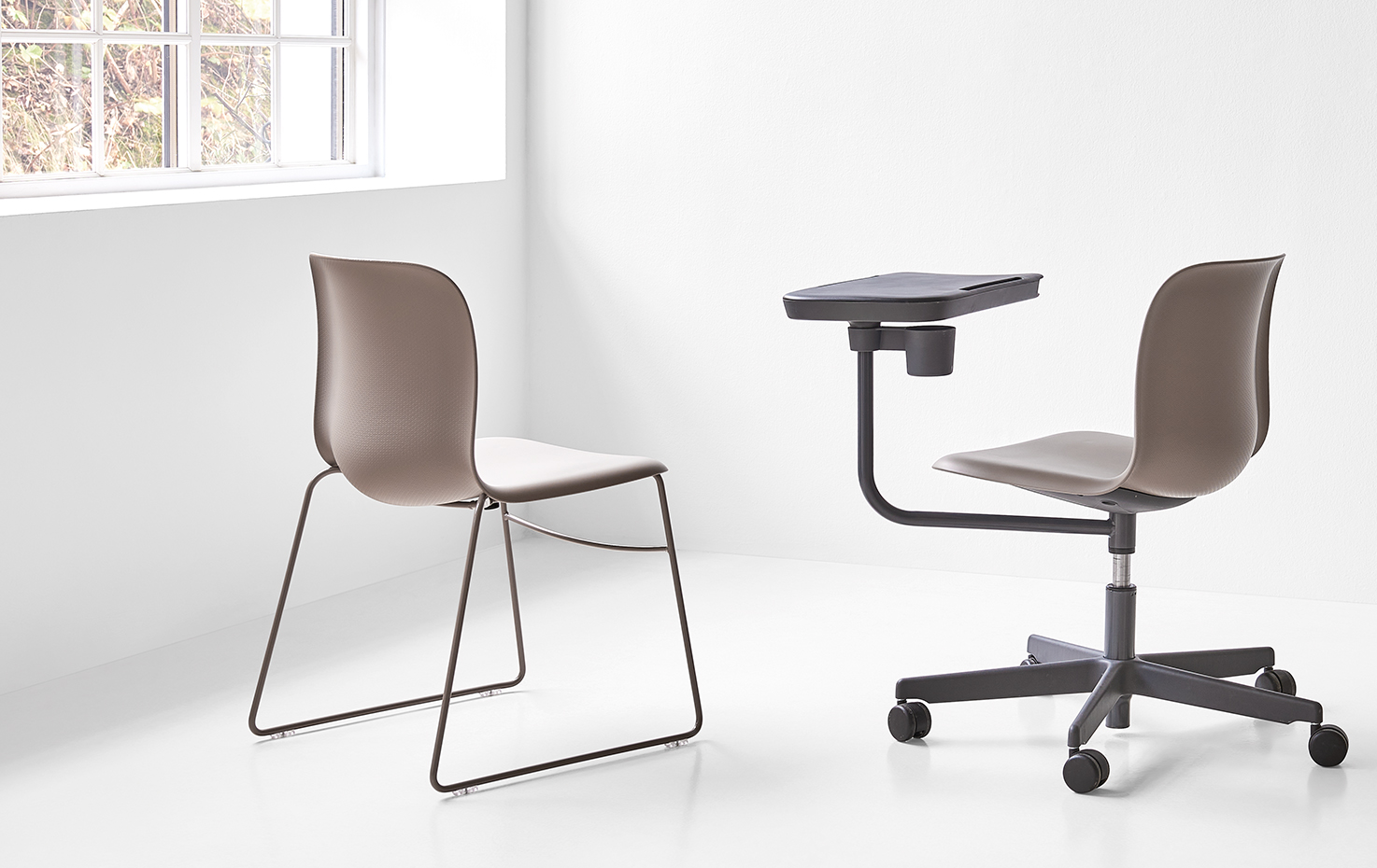SixE sled side chair | HOWE Moving Design