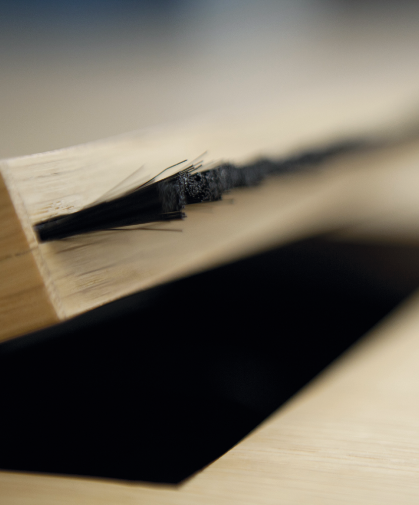 A detailed image of a power data catout on the Tempest table