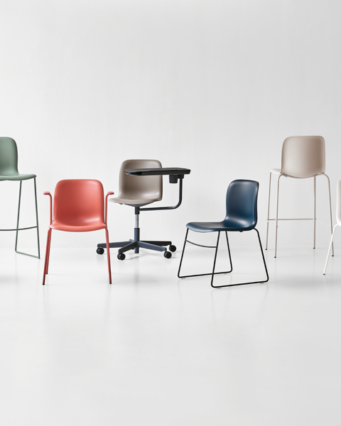 An installation image of the Sixe family in the Colours of Denmark