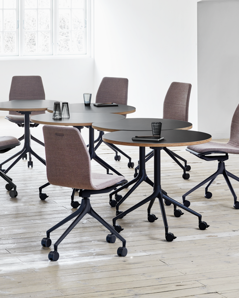 An installation of AS100 and AS400 tables 