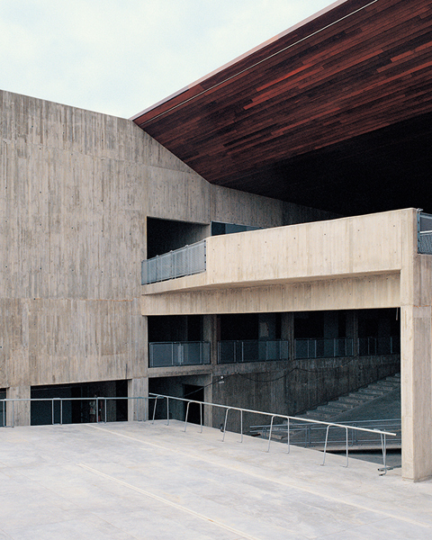 A building of the Tenerife School Of Scenic Arts