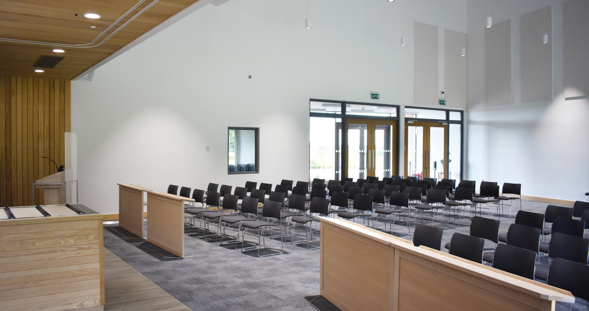 40/4 chairs in Lea Fields Crematorium