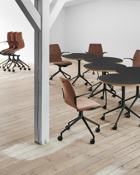 An installation of AS100 and AS400 tables 