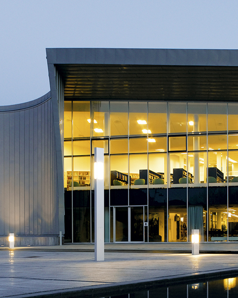 A building of Kulturøen Middelfart Conference Centre